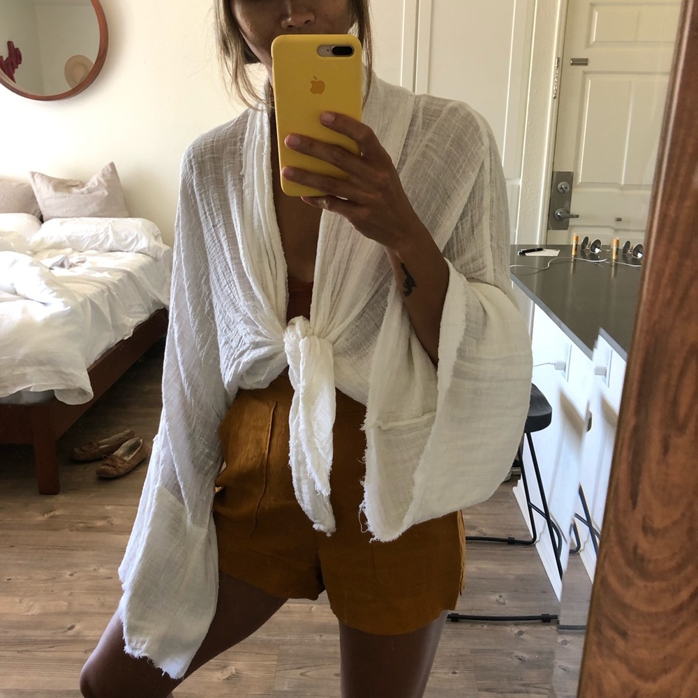 Free people sheer wrap
